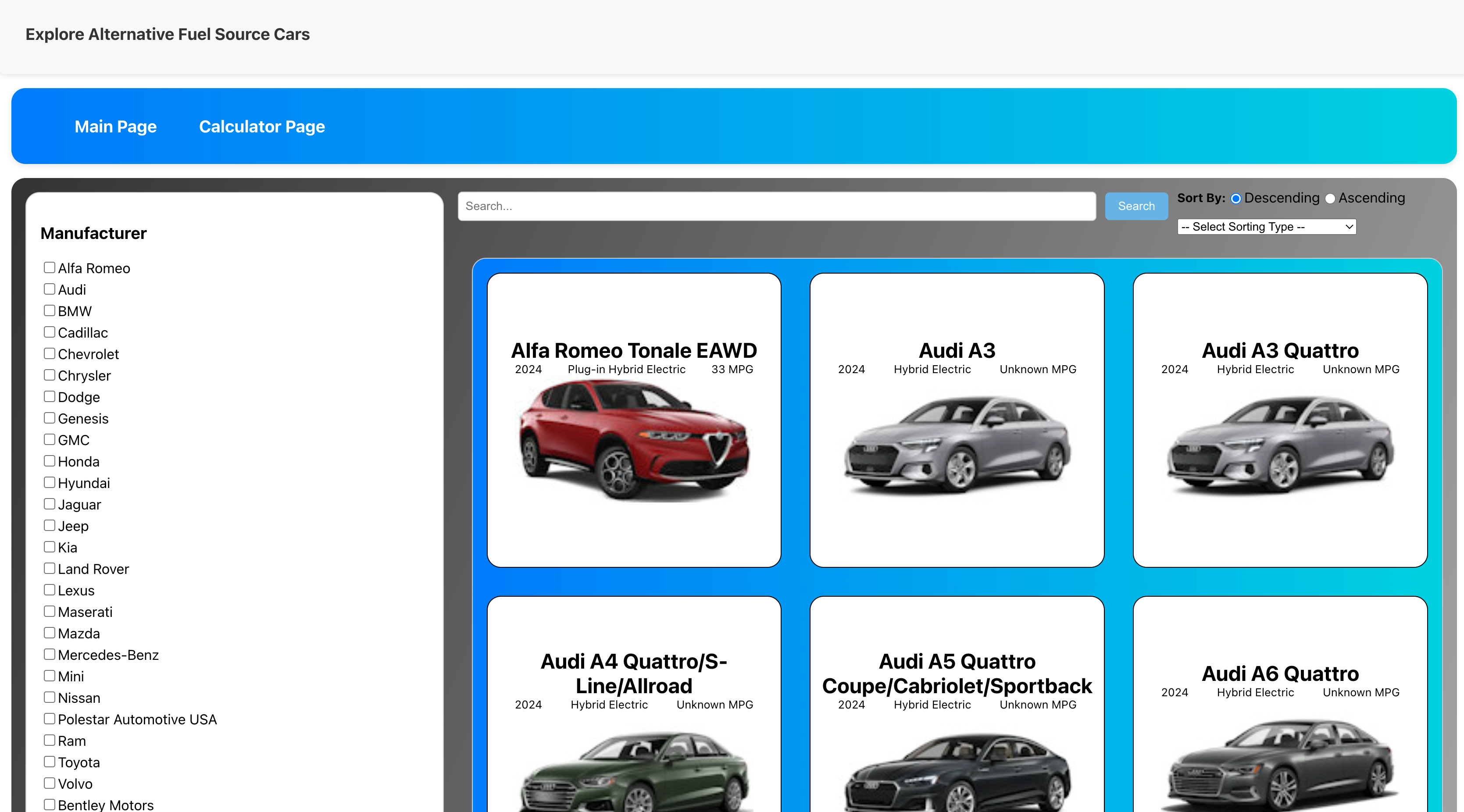 EV Calculator